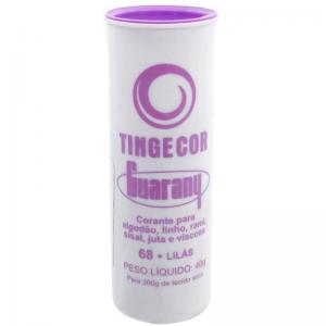 Corante Tingecor Lilás Guarany 40G para Tecidos