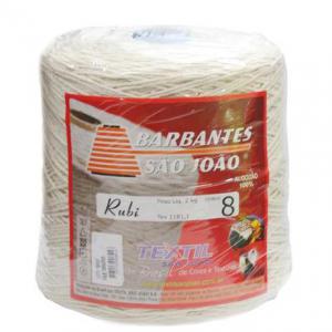 Barbante Rubi São João Cru 4/8 2Kg Artesanato