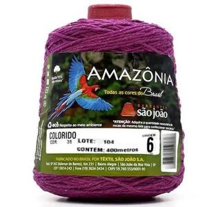 Barbante Amazônia Morango 400M Cor 38 São João