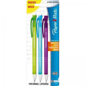 Lapiseira 0.7Mm Paper Mate Sortida com 3 Unidades