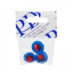 Valvula de Seguranca Silicone Universal com 3 Unidades - Bonsucesso - Mcd/Epd