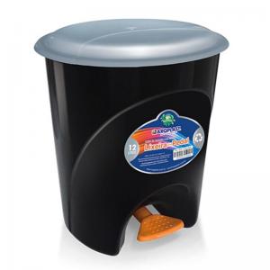 Lixeira Plástica com Pedal Pequeno 12 Litros - Arqplast