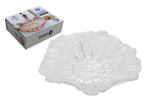 Centro Mesa Vidro Decor.margarida 6,5X29X25Cm Tecnoserv