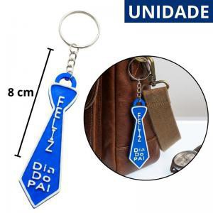 Chaveiro Gravata Pai 8Cm Presente Dia dos Pais Masculino Elegante Exclusivo
