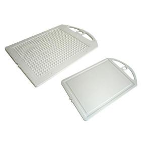 Tábua de Cozinha Multifuncional Plástico 19X24Cm com Afiador