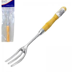 Garfo de Alumínio Cabo de Madeira 29Cm Stylo Mcd