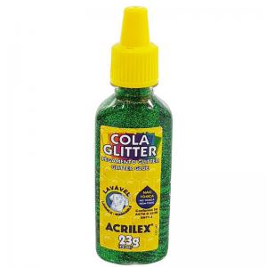 Cola Glitter Verde 23G - Acrilex
