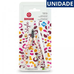 Alicate Cuticula com Espatula Style - Mundial