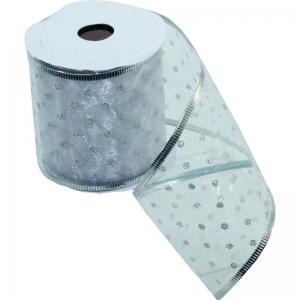Fita Decor.aram.polies.70Mmx2,7Mt Prata Centro Oes