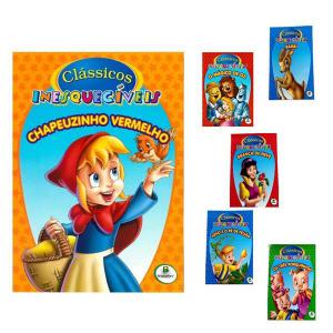 Livro de Historia Classicos Inesqueciveis com 8 Páginas Unidade - Todolivro