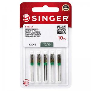 Agulha para Maquina de Costura Singer 2045-70/10 Coim 10 Unidades