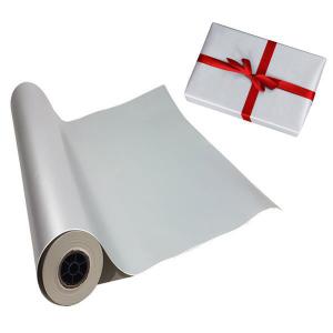 Bobina Papel Presente Prata com 60Cm - Gessele
