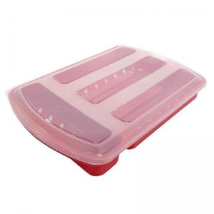 Porta Talheres Plastico com Tampa 4 Divisoria Ercaplast