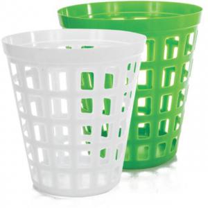 Cesto de Lixo Plastico Redondo Telada 8Litros. - Ercaplast