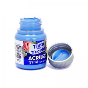 Tinta Tecido Acrilex Azul Country 37Ml
