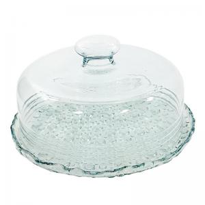 Boleira de Vidro Crystalis Petit Poa 17X27Cm Maraninir