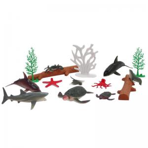 Animais do Oceano com 16 Peças - Solatex