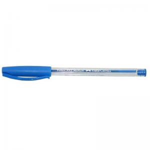 Caneta Faber Esferográfica 1.0Mm Trilux Azul com 12 Unidades