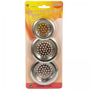 Ralo para Pia de Inox com 3 Peças - Elite Imports - Mcd