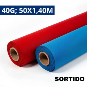 Tnt Colorido 35g: Kit Decoração Festa 1m X 1,40m