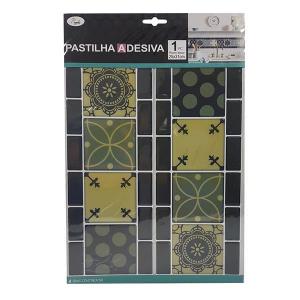Pastilha Adesiva Decorado Stripe Mosaic 25X31Cm - Brascontin