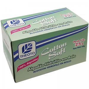 Algodao Hidrofilo Cotton Soft 25 Grama - Theoto- Mcd