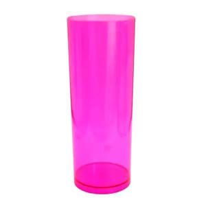 Copo Acrilico Drink Rosa 350Ml - Dasppel