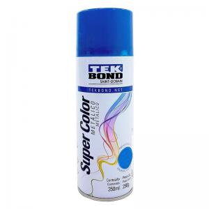 Tinta Spray Tekbond Metalica Azul 350Ml/250G