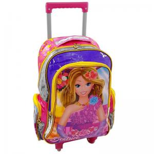 Mochila C/Rodinha Infantil Beatrice Grande 360 Graus 16" - Vozz