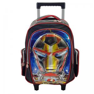 Mochila C/Rodinha Infantil Robot Power Média 14" - Vozz