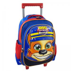 Mochila C/Rodinha Infantil Dog Protection E.v.a Média 14" - Vozz