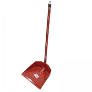 Pá de Lixo Plástica Grande Plus com Cabo 60Cm Resistente