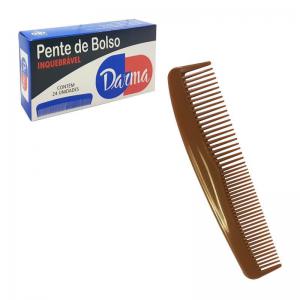 Pente de Bolso Darma Inquebrável Kit 24 Unidades