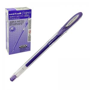 Caneta Gel Noble Metal 0.8Mm Roxo com 12 Unidades - Sertic