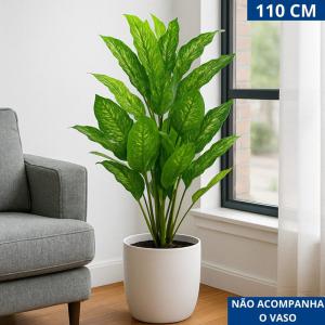 Planta Artificial Jiboia Verde 110Cm Decoração