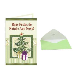 Cartao de Natal C/Envelope - Ji Cart