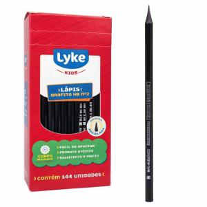 Lapis Preto N.2 Eco Like Sextavado Hb Caixa com 144 - Like