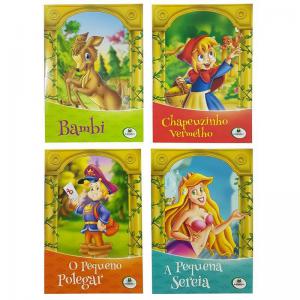Livro História Clássicos de Ouro Sortidos com 8 Páginas - Bicho Esperto
