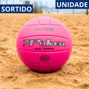 Bola Vôlei Poker Vlt100 Oficial Sortida Treino Lazer Praia Esporte