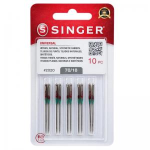 Agulha para /Maquina de Costura Singer 2020-70/10 com 10 Unidades