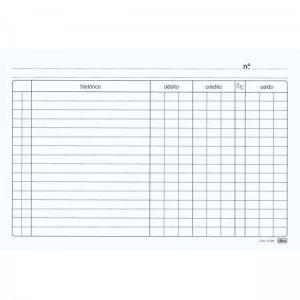 Ficha Conta Corrente N.3A 5X8 com 100 Fichas - Tilibra