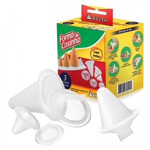 Forma de Coxinhas com 3 Tamanhos - Keita