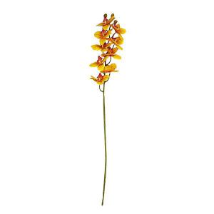 Haste Orquidea 3D Amarelo com 9 Galhos 77Cm - Grillo