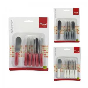Conjunto Espatula para Pate com 6 Peças 10Cm - Wincy