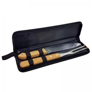 Conjunto para Churrasco Inox com Estojo 2 Peças