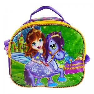 Lancheira Escolar Infantil a Pequena Princesa - Vozz