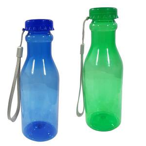 Garrafa Plástica com Tampa e Alça Sortidos 400Ml - C.o