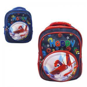 Mochila Escolar Infantil Masculina Super Planes 30X25X12Cm - Centro Oeste