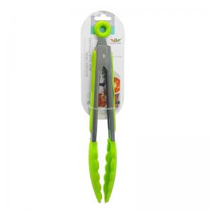 Pegador de Salada em Silicone com Inox Verde 26Cm - Centro Oeste - Mcd