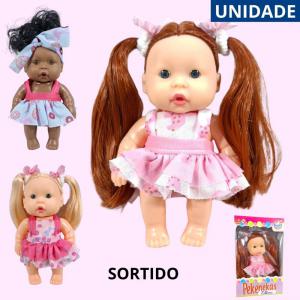 Boneca Colecionável Pequena: Presente Infantil de Vinil